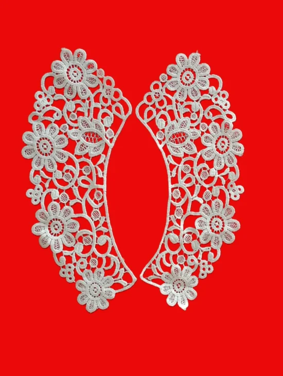 dantel yaka sağ-sol