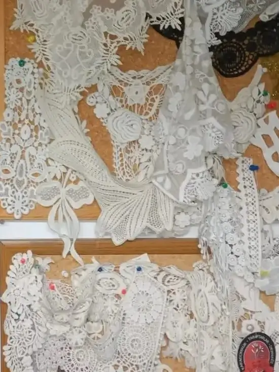 Fisto güpür dantel çalışmaları